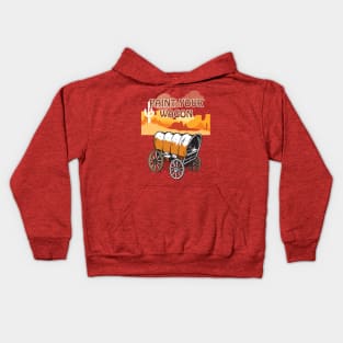 Paint Your Wagon - Alternative Movie Poster Kids Hoodie